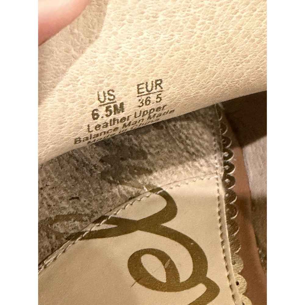 Sam Edelman Linnie Bit Mules, Women's Size 6.5, Saddle Leather Slip On - Picture 5 of 5
